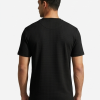 Premium Honeycomb Textured Tee – Black