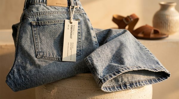 Jeans_back_pocket_hem_202606221005 Men’s Casual Drawstring Denim Joggers – Relaxed Fit
