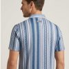 WhatsApp Image 2026-06-20 at 16.43.35 Men’s Geometric Patterned Polo – Monochrome Vertical Stripe (DRY-FIT)