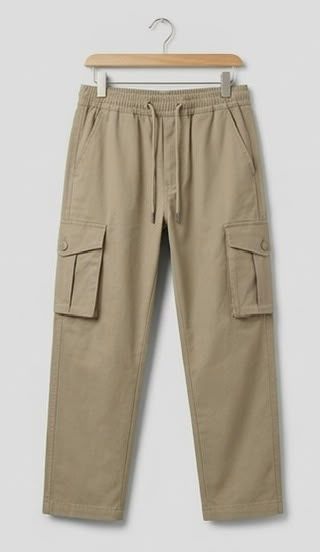 Urban Utility Cargo Trousers – Khaki