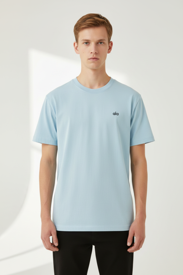 ala Essential T-Shirt in Ice Blue