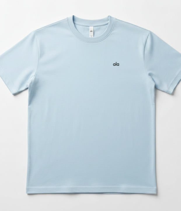 ala Essential T-Shirt in Ice Blue