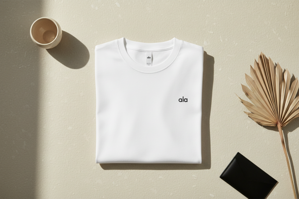 ala Essential T-Shirt in Pure White