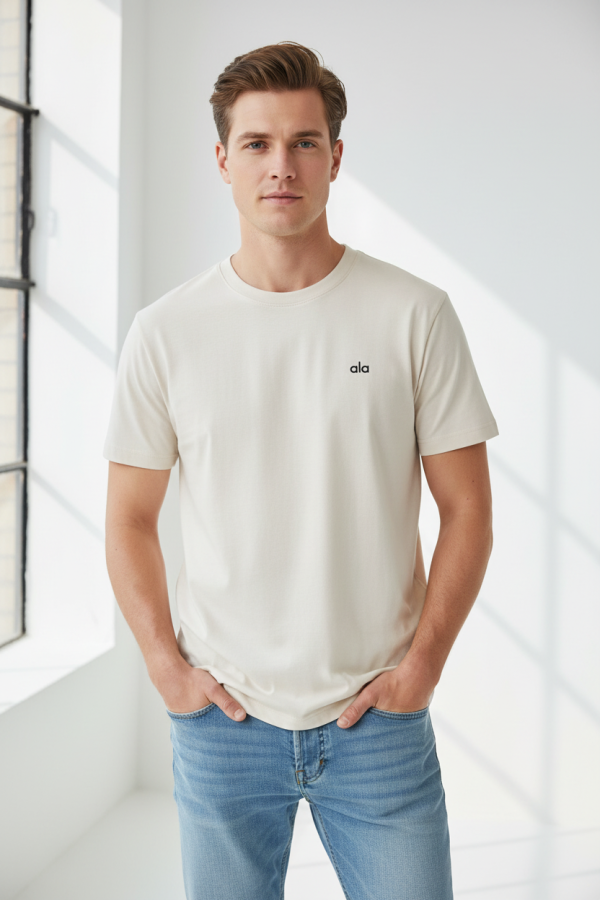 ala Essential T-Shirt in Pure White