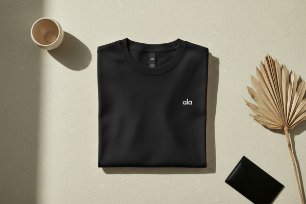 ala Essential T-Shirt in Black