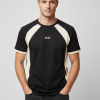 Retro Panel Essential Tee – Black & Cream