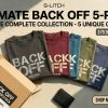 "BACK OFF" Statement 5-Pack