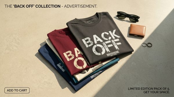 "BACK OFF" Statement 5-Pack