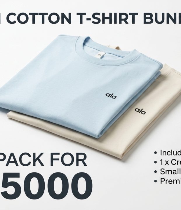 T-shirts_bundle_pack_offer_202607081935 Premium Quality Pack of 2 Export Quality Tees