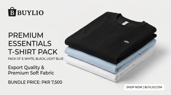Premium Quality Pack of 3 Export Quality Tees